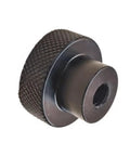 Aluminum Alloy Handwheel 30mm OD M6 Thread Black Knurling for Slide Displacement Platform Handle CNC Machined for Precise Linear Motion Control