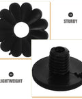 Deck Out Your Patio Setup With Slick Patio Umbrella Tip Caps And Canopy Protectors As Tough Replacement Parts For A Quick Repair Job And Scratch Shielding Using Heavy Duty Rubber Cushion Inserts To Keep Your Garden Gear Looking Fine All Season Long, black rubber tip caps with lightweight design.