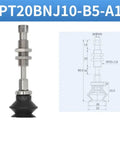 Heavy Duty Industrial Vacuum Pad Suction Cup ZPT Series double layer design, stainless steel, used for automated robot handling.