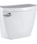 Cadet 3 1.6 GPF 10 Inch Rough In Toilet Tank Replacement White With EverClean Surface Easy Clean Flapper And 3 Inch Flush Valve