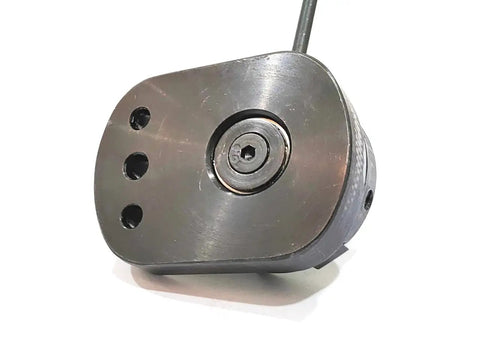 Slick Mini Lathe Ball Turning Attachment For 7X14 And 7X16 Direct Cross Slide Mount, showing the steel cradle and mounting features.