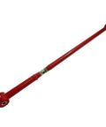 Adjustable Panhard Bar Track Rod For 2005 2014 Ford Mustang 2 Door Red High Strength Carbon Steel With Poly Bushing And Thermofuse For Maintenance Free Track Arm Upgrade, red adjustable rear suspension link