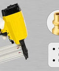 Milosline 1/4 in brass air hose fittings kit with quick-connect couplers (8 pcs), max 300 PSI