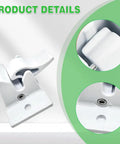 RV Awning Mounting Bracket Replacement Kit for Bottom Arm Heavy Duty Steel and Aluminum Construction Replaces Cracked Bent or Loose