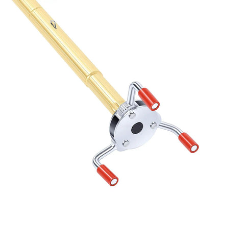 Heavy Duty Smoke Detector Removal Tool With 3.3 Meter Aluminum Alloy Pole For Wireless Alarm Installation Featuring Abs Snap On Head And Sturdy Grip For No Sweat High Ceiling Maintenance Jobs