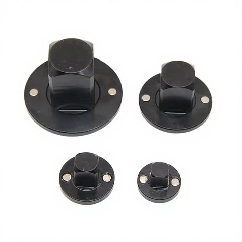 Complete 4-Piece Impact Socket Adapter Set With Magnetic Drive Ratchet Converter Kit For Tight Spaces, Covers 1/4 To 3/8 And Up To 1 Inch Cr-Mo Steel Automotive Repair Tools You Need Now, black impact socket adapters