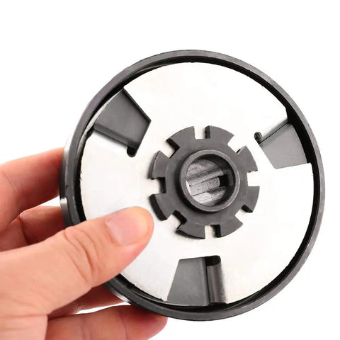 Close-up of Go Kart Beefy Centrifugal Clutch Three Quarter Inch Bore 10 Tooth For 40 41 420 Chain Built For Predator 212 Engine Up To 7 HP