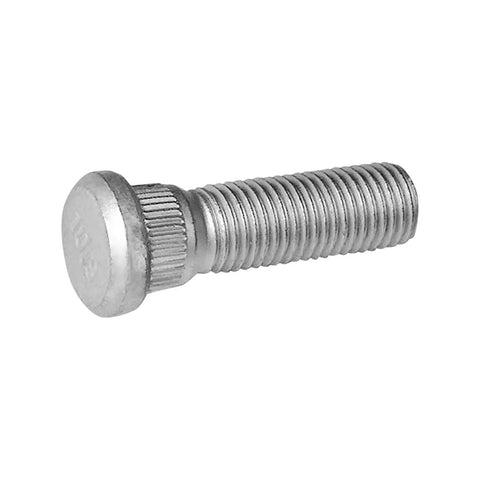 Close-up of Wheel Studs M12x1.50 49mm Lug Bolt Set for Toyota and Lexus Vehicles, durable steel construction, side angle view.