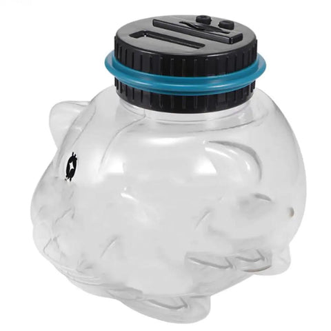 Smart Digital Piggy Bank For Kids And Adults, Clear Pig Shaped Money Jar With LCD Counter That Totals Deposits As You Drop Them