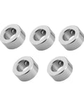 Five Pack 8mm Shaft Lock Collar For T8 Lead Screw Stainless Steel Durable Lock Ring For 3D Printer, Rustproof And Heavy Duty, Precise Fit, Easy Install