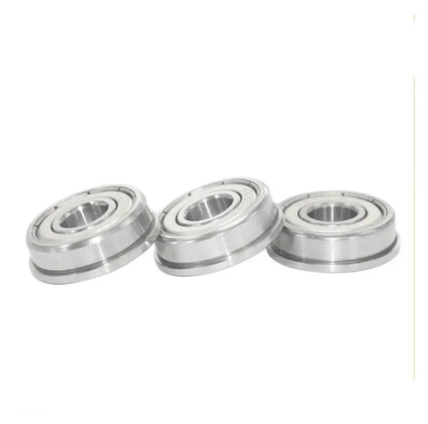F6007ZZ Deep Groove Ball Bearing 35x62x14mm With Double Metal Cover Shield Flange Type 5Pcs Or 10Pcs Pack, front view