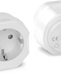 European To US Plug Adapter 1 Pack For Travel Ready Use Converts Type C E F Sockets To USA Power Europe To America Travel Converter Ideal For Spain France Germany And More