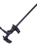 Heavy Duty Fence Stretcher And Wire Splicer Tool For Quick Tightening Of Barbed And Smooth Fences All Purpose Black Steel Outdoor Lawn Gadget