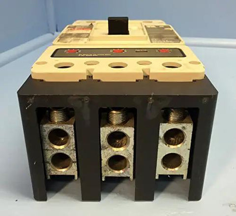 Top Tier HMCp400X5 Heavy Duty Motor Circuit Protector Breaker 3 Pole 400 Amps Industrial Electrical Safety Switch close-up view.