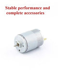 Pro Grade Dc High Speed Electric Motor 385 Size With Badass Strong Magnets And Kickin High Torque rated for DIY kits and projects.