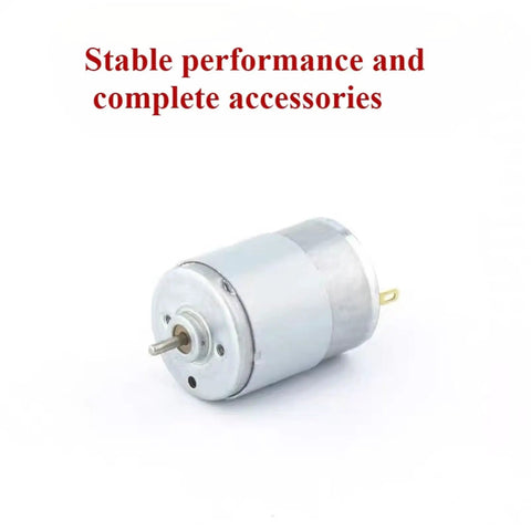 Pro Grade Dc High Speed Electric Motor 385 Size With Badass Strong Magnets And Kickin High Torque rated for DIY kits and projects.