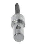 Round Pit Slot Drill Bit Adapter For Electric Drill Converts To Earth Auger Steel Construction Exchangeable 2 Pit System