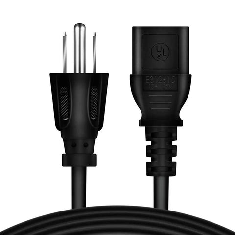 Close-up view of 6Ft AC Power Cord For Korg Pro Arranger N364 Music Workstation 61 Key Keyboard Heavy Duty Safe Long Cable OVP OCP SCP Protected