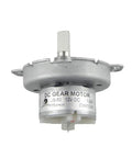 12V DC Geared Motor JS-50 15 RPM D Shaft CW CCW With Metal Outer Reduction Gearbox