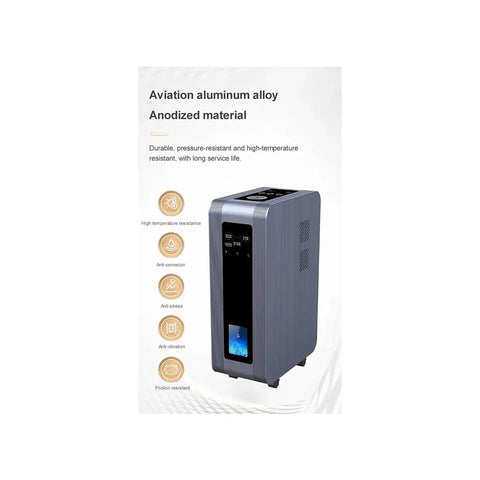 Hydrogen Inhalation Machine With 3000 Milliliters Per Minute Hydrogen Water Generator 99.99 Percent High Purity PEM Ionizer
