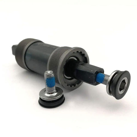 Hex Crank Arm Bolts With 8mm Allen Key, capless bottom bracket hardware, M8 thread, 18mm, bike axle screws, steel construction