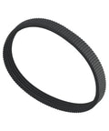 2 Pack Rubber Planer V-Drive Belt 1911B Double Cog, black rubber belt, 268mm perimeter, 9.6mm width, 4mm thick