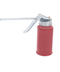 Top Shelf 2300W Electric Pipe Threader Machine Kit With Six Durable Dies, handheld pipe threading tool in red, used for plumbing tasks.