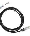 Metal Proximity Switch PR12-4DN 3 Wire NO NPN Sensor For Machinery And Metallurgy, 4mm Detection Distance, Built In Power Safeguard Circuit, Durable Industrial Grade Proximity Sensor, black cable with threaded metal sensor