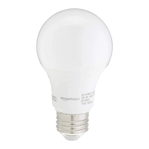 Efficient A19 LED Light Bulbs 60W Equivalent Soft White 2700K Non Dimmable 9W Energy Saver With E26 Standard Base 10,000 Hour Lifespan