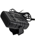 Slick 10W Solar Panel Heater For Cars And Small Barns, Portable Off Grid Winter Warming Device, 12x10cm fan design.