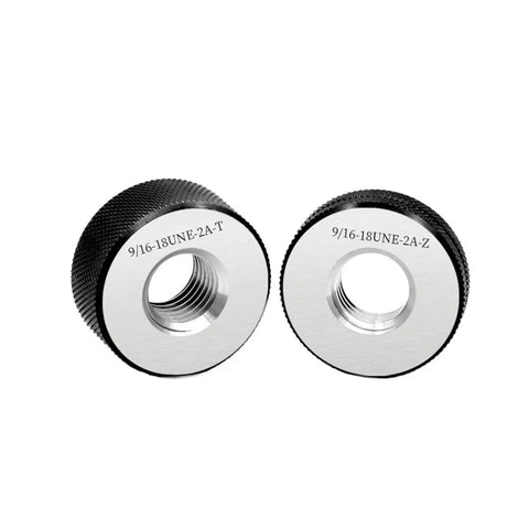 Thread Ring Gauge Set With Go No Go Gauges 2A Precision Standard Metric Fine Thread UNC UNF UNS 1 Inch 8 Machining Tools