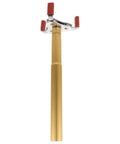 Ladder Free Smoke Detector Remover Tool Aluminum Alloy Transducer Gripper with ergonomic claw for easy sensor swap.