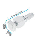 Adjustable Chain Breaker Anvil Spindle for 1/4 Inch 0.325 Inch 3/8 Inch and 0.404 Inch Chains with dimensions displayed