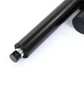 Ready To Roll Heavy Duty Electric Linear Actuator With Built In Brake One Hundred MM Four Inch Stroke Yields Seven Thousand Newtons Of Tough Thrust runs clean on DC twelve or twenty four volt systems close-up view of actuator end.