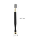 Glass Cutter Kit With Pencil Style Handle For Stained Glass Projects Includes Pro Grade Spare Blades And Tension Control Portable Do It Yourself Glass Bottle Craft Tool For Precise, Smooth Cuts. 13.3cm tall