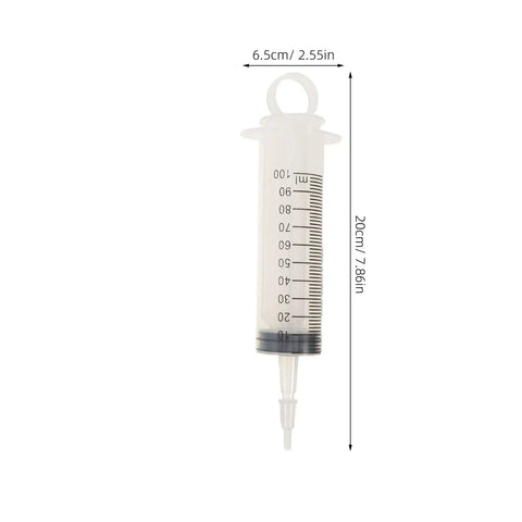 Heavy Duty Manual Fluid Extraction Pump For Automotive Engine Oil Transfer Tool with clear measurements and durable design.