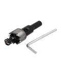 Pro Grade Heavy Duty HSS 17mm Hole Saw Cutter Kit With 5mm Drill Bit 14mm Cutting Depth Spring Loaded Design with hex wrench