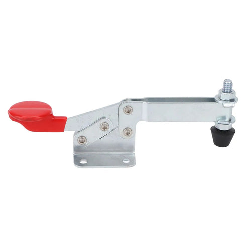 Heavy Duty Horizontal Toggle Clamp, Rock Solid 68Kg Clamping Power For Woodworking And Equipment Installations, side view