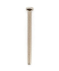 Heavy Duty Stainless Steel Humbucker Pickup Screws With Nickel Finish Twenty Pack Fits Usa Mexico Guitars, pan head, 28mm long