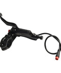 Left Hand Electric Bike Brake Lever For Hall Motor, 3 Pin Power Cut Off Hydraulic Disc Brake Handle, Aluminum Alloy Mineral Oil System