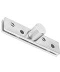 Stainless Steel 360 Degree Door Hinge Heavy Duty Pivot With Brushed Finish For Revolving Doors 75mm Central Axis Ideal For High-Traffic Entrances