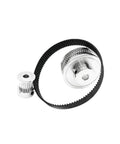 Heavy Duty Htd 5M Timing Pulley Kit With 10T And 20T Gears For Smooth Power Transmission And High Precision Belt Runs Great On Your CNC Project Or DIY Machine Setup, alloy pulleys and belt