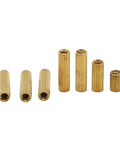 Built Tough Brass Female Female Standoff Spacers M2 Threaded Circuit Board Hardware Kit, gold-plated, solid brass, various sizes.