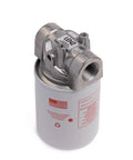 Heavy Duty Spin On Filter Assembly With 10 Micron Filtration 100 PSI Max 20 GPM Flow Rate Three Quarter Inch NPTF Port 15 PSI