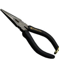 Radio Pliers With Cross Knurling Shaft Black Gold Finish For A Rock Solid Grip Hand Sharpened For Precision Cuts Copper Wire Up To 2.6 mm