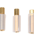 Three acrylic Bahtinov focusing mask posts for telescopes 120-160mm outer diameter, part of astrophotography accessory setup