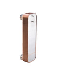 Heavy Duty Plate Heat Exchanger And Industrial Air Condenser Slick Compact Cooling Unit with copper and steel design.