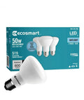 12 Pack R20 Daylight LED Bulbs Dimmable 600 Lumens 5000K 8W Light Bulbs Equal to 50W E26 Base No Brainer Energy Saver box
