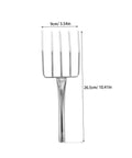 Stainless Steel Bean Sprout Fork Garden Trowel Small Digging Spade For Pot Plant Transplants Durable Garden Tool with dimensions