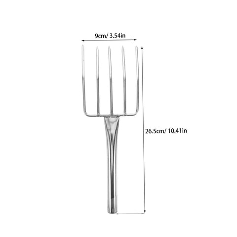 Stainless Steel Bean Sprout Fork Garden Trowel Small Digging Spade For Pot Plant Transplants Durable Garden Tool with dimensions
